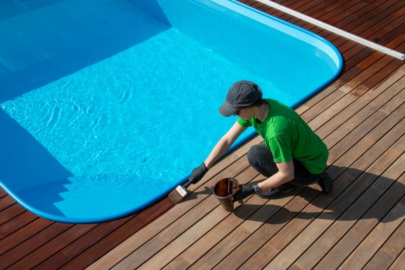 Pool Deck Drain Restoration