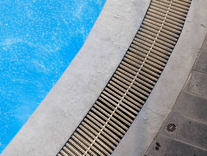 Pool Deck Drain Restoration