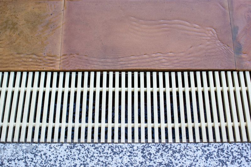 Products For Pool Deck Drain Restorations in use